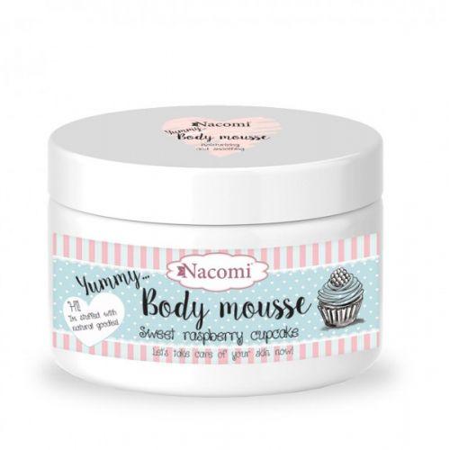 NACOMI - body mousse raspberry cupcake 180 ml