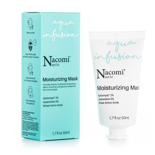 NACOMI NEXT LEVEL  MOISTURIZING FACE MASK AQUA INFUSION- 50 ML