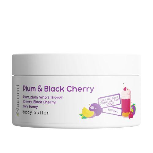 NACOMI - Body Butter Plum & Black Cherry 100ml