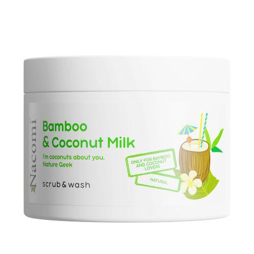 NACOMI - Foam peeling with the scent of bamboo and coconut milk 180ml