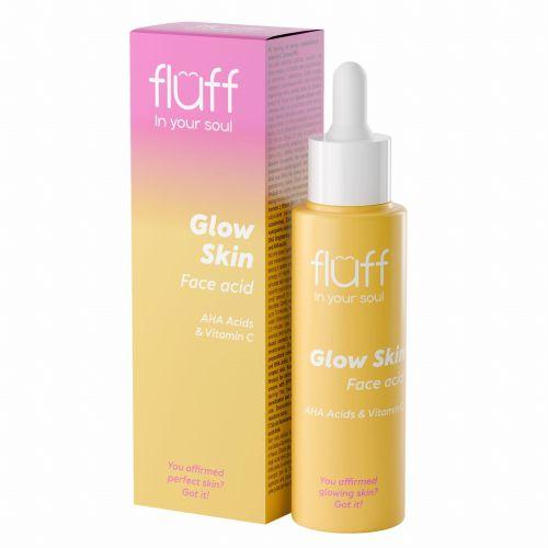 fluff - Brightening face peeling - vitamin C and AHA acids glow skin acid scrube 40 ml