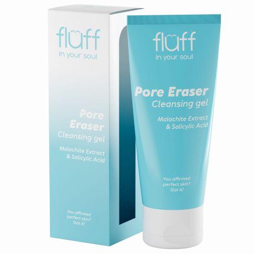 fluff - PORE ERASER Facial wash gel with malachite extract and salicylic acid 100 ML