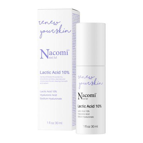 nacomi next level - The serum combines the gentle exfoliating action of lactic acid 10 %, which gently renews the skin 30 ml
