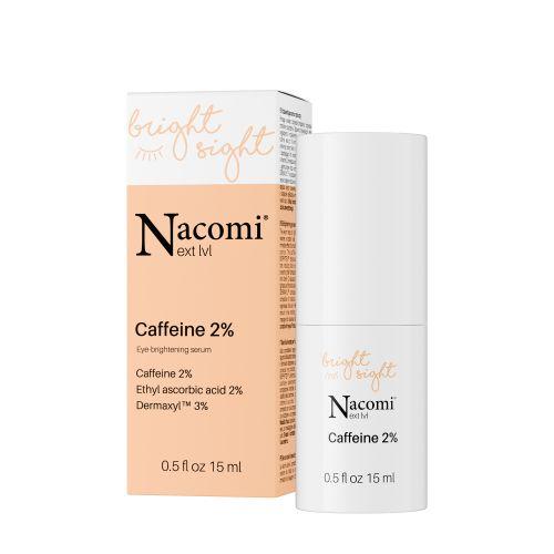 nacomi next level -Illuminating eye serum with caffeine 2%- Brightening eye serum 15 ml