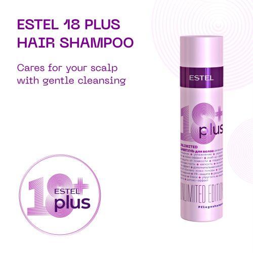 ESTEL 18 PLUS Hair Shampoo 250 ml