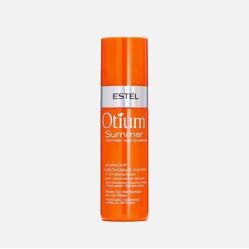 otium summer elixir silk drops with uv filter for hair ends 100 ml
