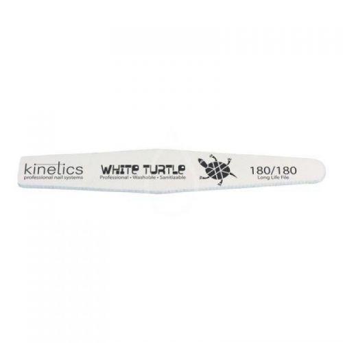 KINETICS - WHITE TURTLE  - FILE 180/180 GRIT, FOR NATURAL NAILS