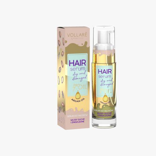 VOLLARE - Argan Oil Hair Serum for Dry & Damaged Hair - 30 ml