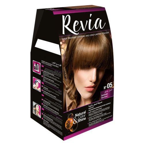 REVIA -HAIR COLOR NO 05  DARK BLONDE(SA) 