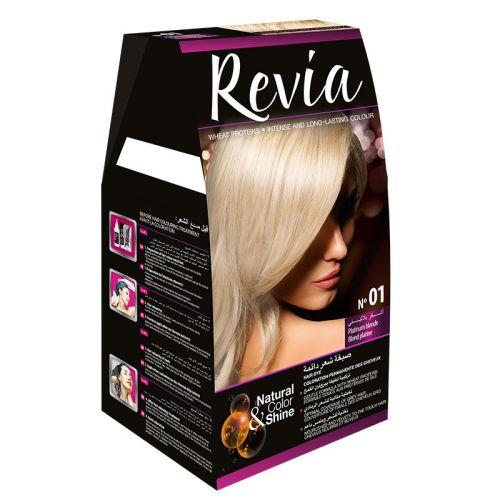 REVIA - HAIR COLOR 01 PLATINUM BLONDE