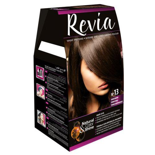 REVIA-HAIR COLOR NO 13 DARK BROWN  (SA) 