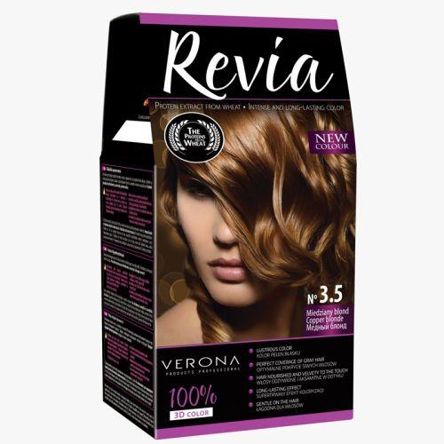 REVIA-HAIR COLOR NO 03.5 COPPER BLONDE(SA-FR) 