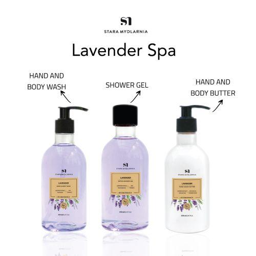 Staramydlarnia - home spa collection Lavender 3 pieces