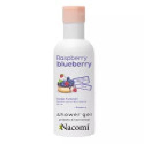 nacomi - shower gel raspberry and blueberry 300 ml