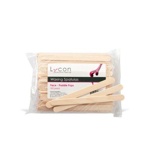 Lycon - Waxing Spatulas Face Paddlepops 100pk