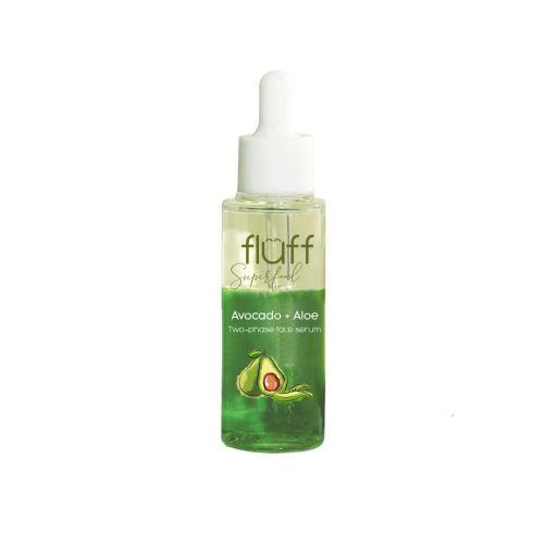 FLUFF - ALOE AND AVOCADO BOOSTER / TWO - PHASE FACE SERUM   40 ML